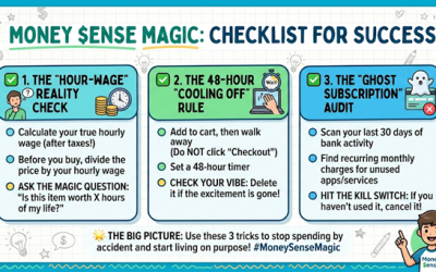 Wrap-Up: Your Money $ense Magic Checklist for Success