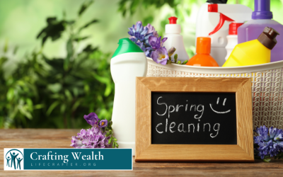Spring Cleaning Your Finances Part 1:  The Deep Declutter-Clearing the Financial Cobwebs